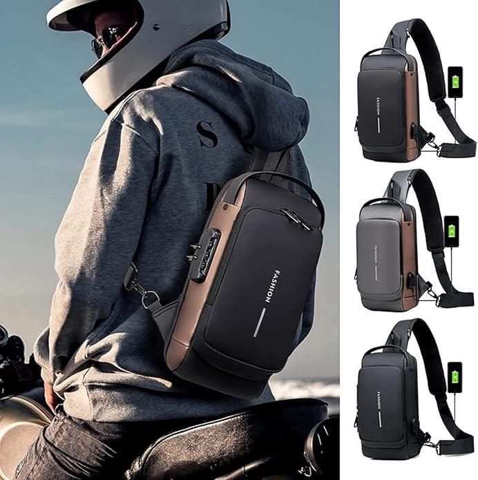 Anti theft Sling Bag for Men & Women