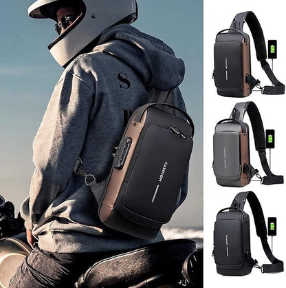 Anti theft Sling Bag for Men & Women